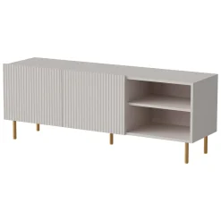 Mobili Porta Tv > Dmora Mobile porta TV Magnano, 150x42 h52 cm, Beige Beige Cashmere