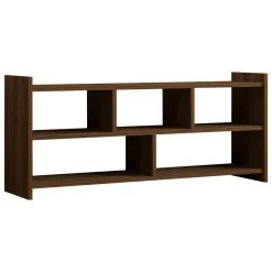 Mobile Porta tv Marrone Noce 5 Ripiani 5 Vani 118x28x55h cm, Peso Supportato 40 kg - Loreglia