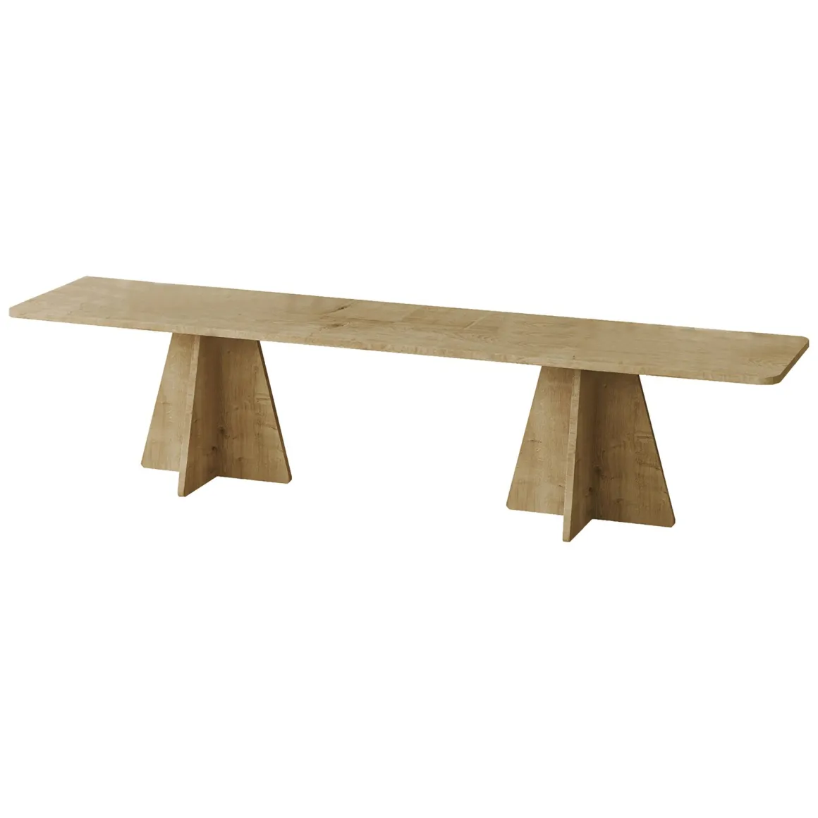 Mobili Porta Tv > Dmora Mobile Porta tv Marrone Rovere Trasparente un Ripiano Struttura in Vetro Temperato 120x35x45h cm, un Vano - Cloz Trasparente, Marrone Rovere