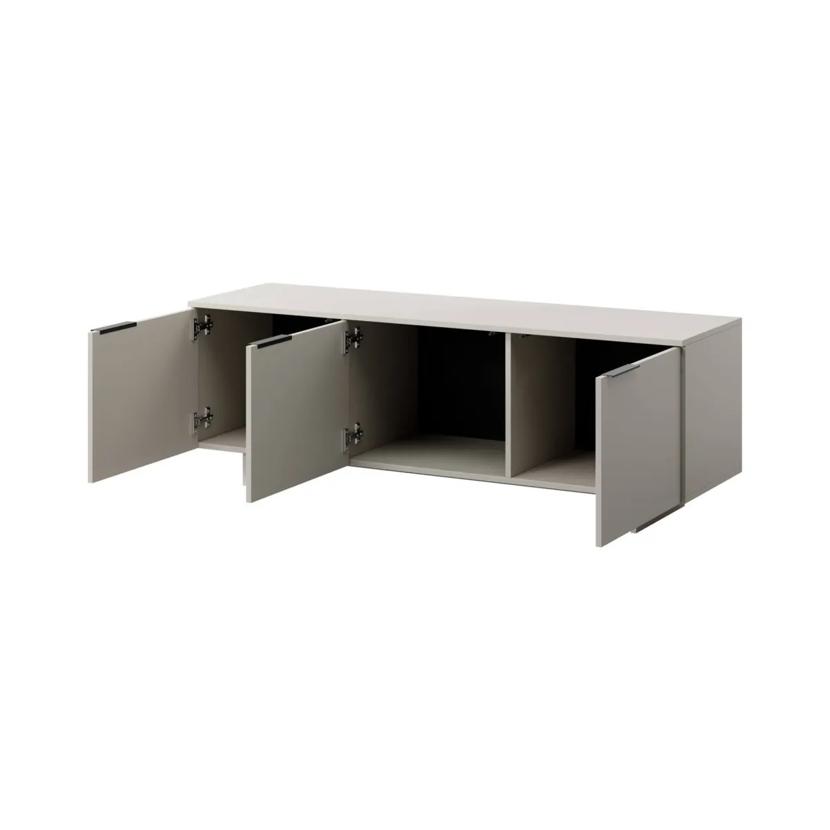 Mobili Porta Tv > Dmora Mobile porta TV Matenano, 150x42 h55 cm, Beige Beige Cashmere