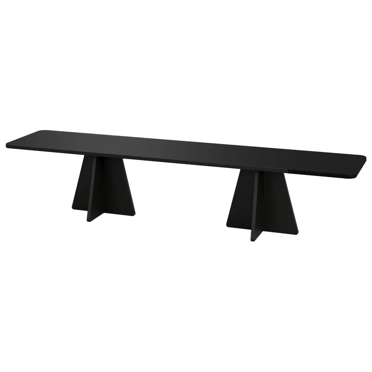 Mobili Porta Tv > Dmora Mobile Porta tv Peso Supportato 40 kg Installazione a Terra 180x42x40h cm, - Cairano Nero