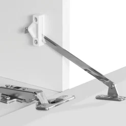 Mobile Porta tv Verde 3 Ripiani 4 Vani 240x45x51.5h cm, 3 Ante - Curino