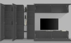Mobile salotto smart 340cm antracite - Carretto