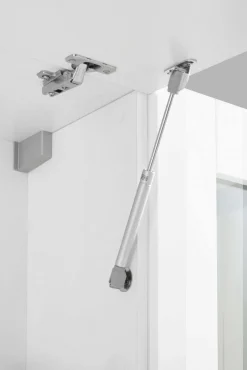 Salotto|Pareti Attrezzate > Dmora Mobile soggiorno smart 260cm - Amel Bianco Lucido
