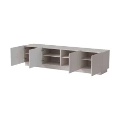 Mobile TV beige 200x40x48h cm 4 ante - Macherio