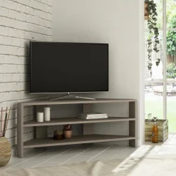 Mobili Porta Tv > Dmora Mobile TV 114x36x45h cm in legno - Naypyidaw Beige