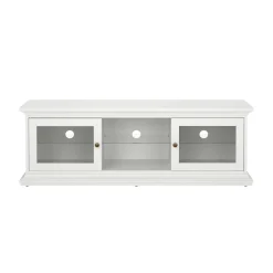 Mobili Porta Tv > Dmora Mobile TV 149x41x50h cm 2 ante - Damrey Bianco