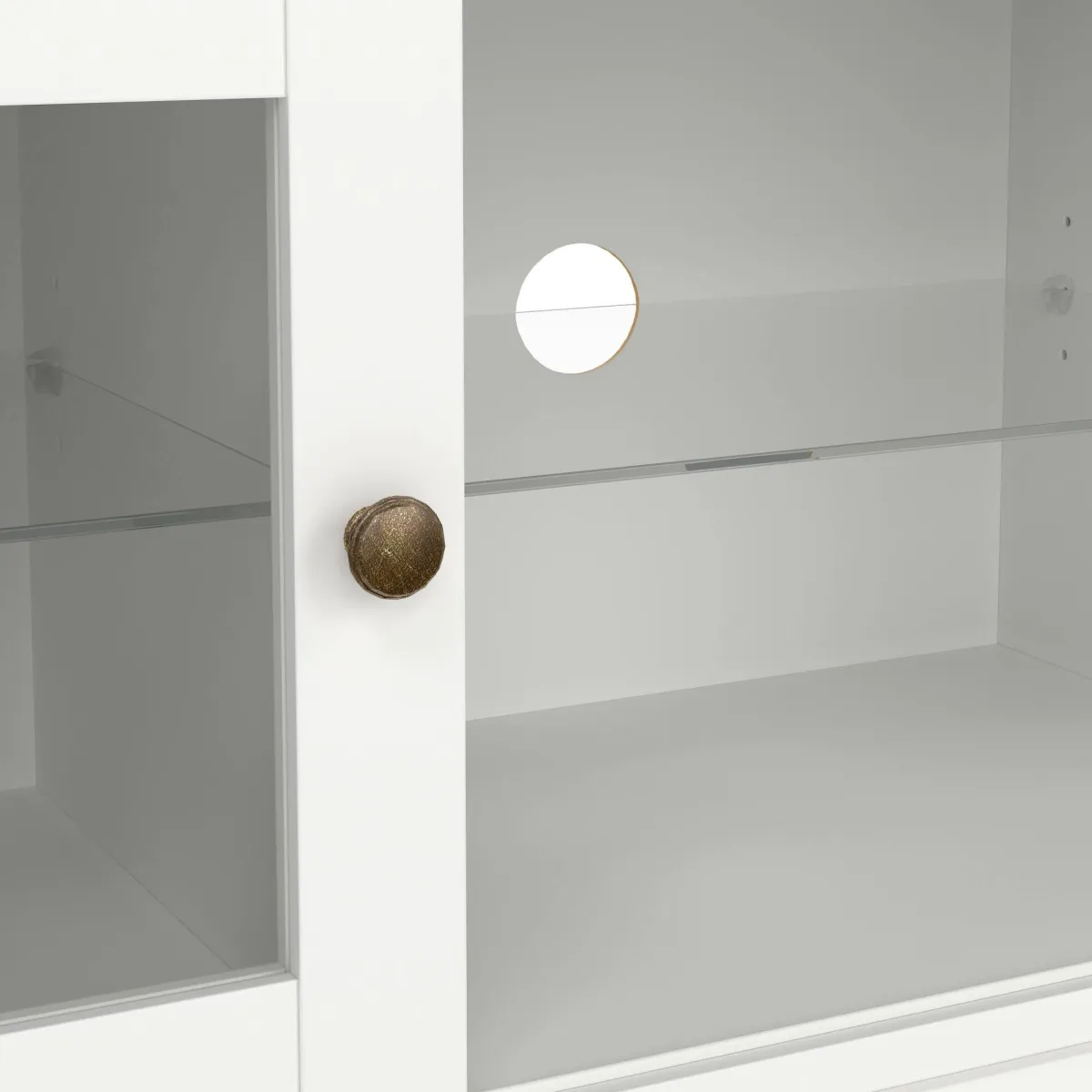 Mobili Porta Tv > Dmora Mobile TV 149x41x50h cm 2 ante - Damrey Bianco