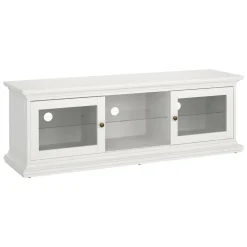 Mobili Porta Tv > Dmora Mobile TV 149x41x50h cm 2 ante - Damrey Bianco