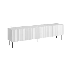 Mobili Porta Tv > Dmora Mobile TV 200x42x52h cm 4 ante - Priocca Bianco