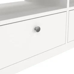 Mobili Porta Tv > Dmora Mobile TV 151x38x54h cm in legno - Astana Bianco