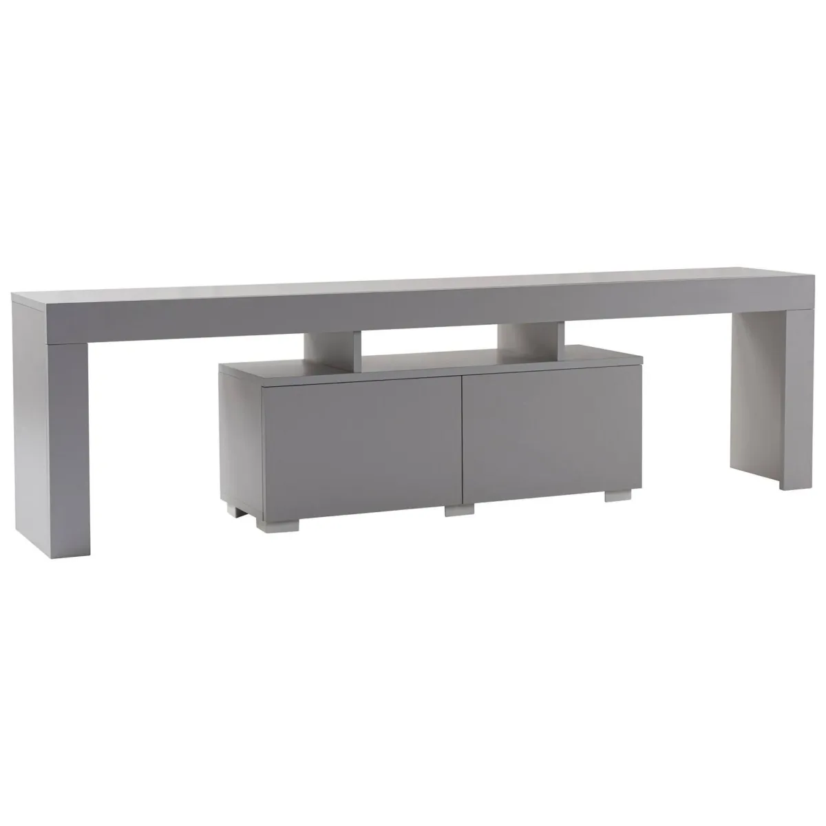 Mobili Porta Tv > Dmora Mobile TV 180x31x50h cm 2 ante - Andarna Grigio