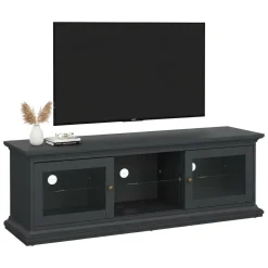 Mobili Porta Tv > Dmora Mobile TV 149x41x50h cm 2 ante - Damrey Grigio