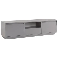 Mobile TV grigio 160x29x42h cm 3 ante - Morrigan