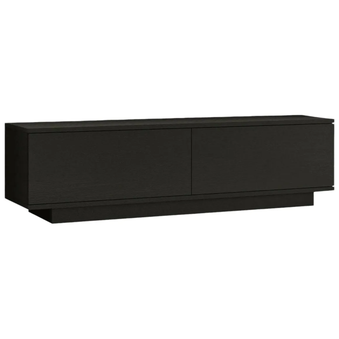 Mobile TV nero 140x35x38h cm 2 ante - Goro