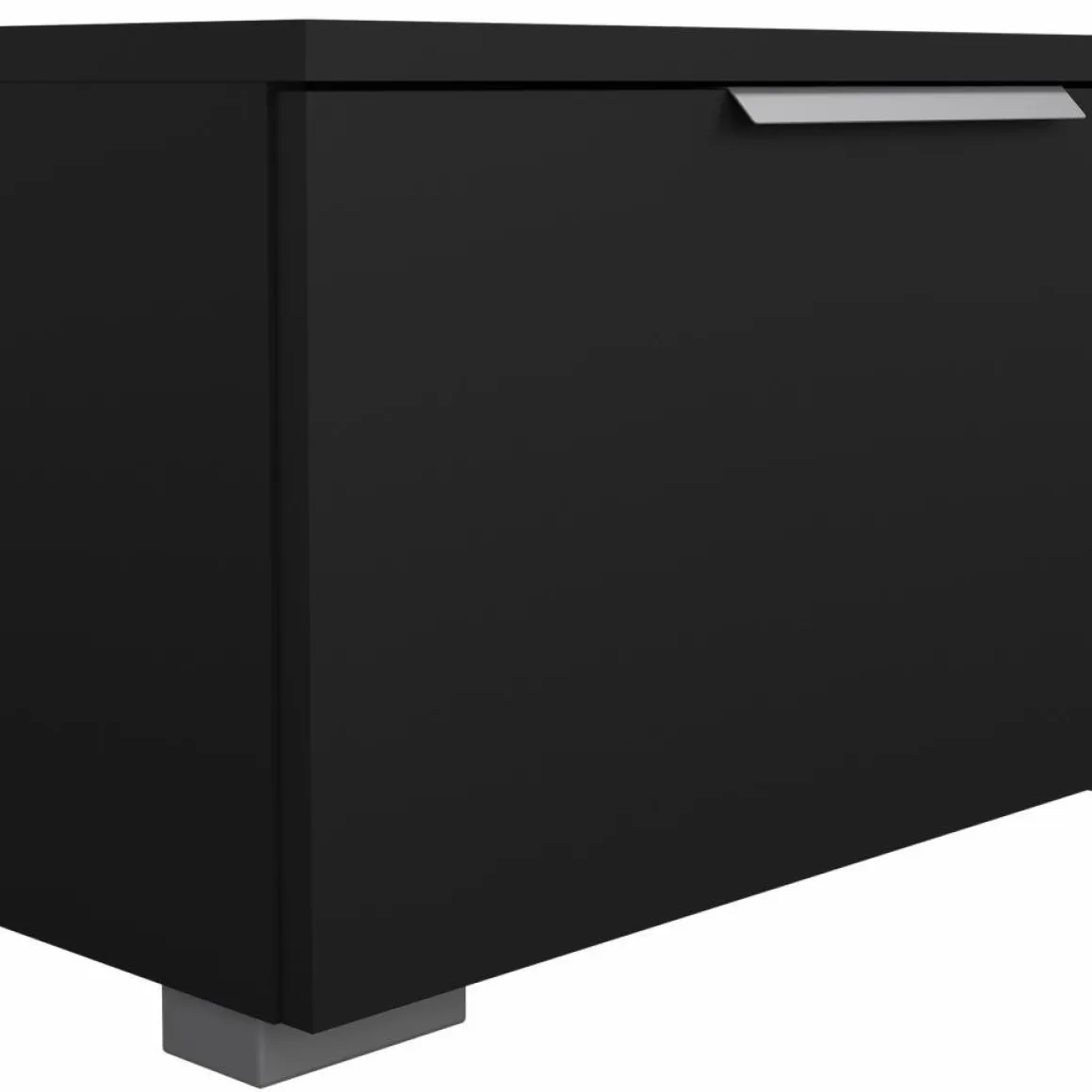 Mobile TV nero 172x39x33h cm in legno - Ammiro