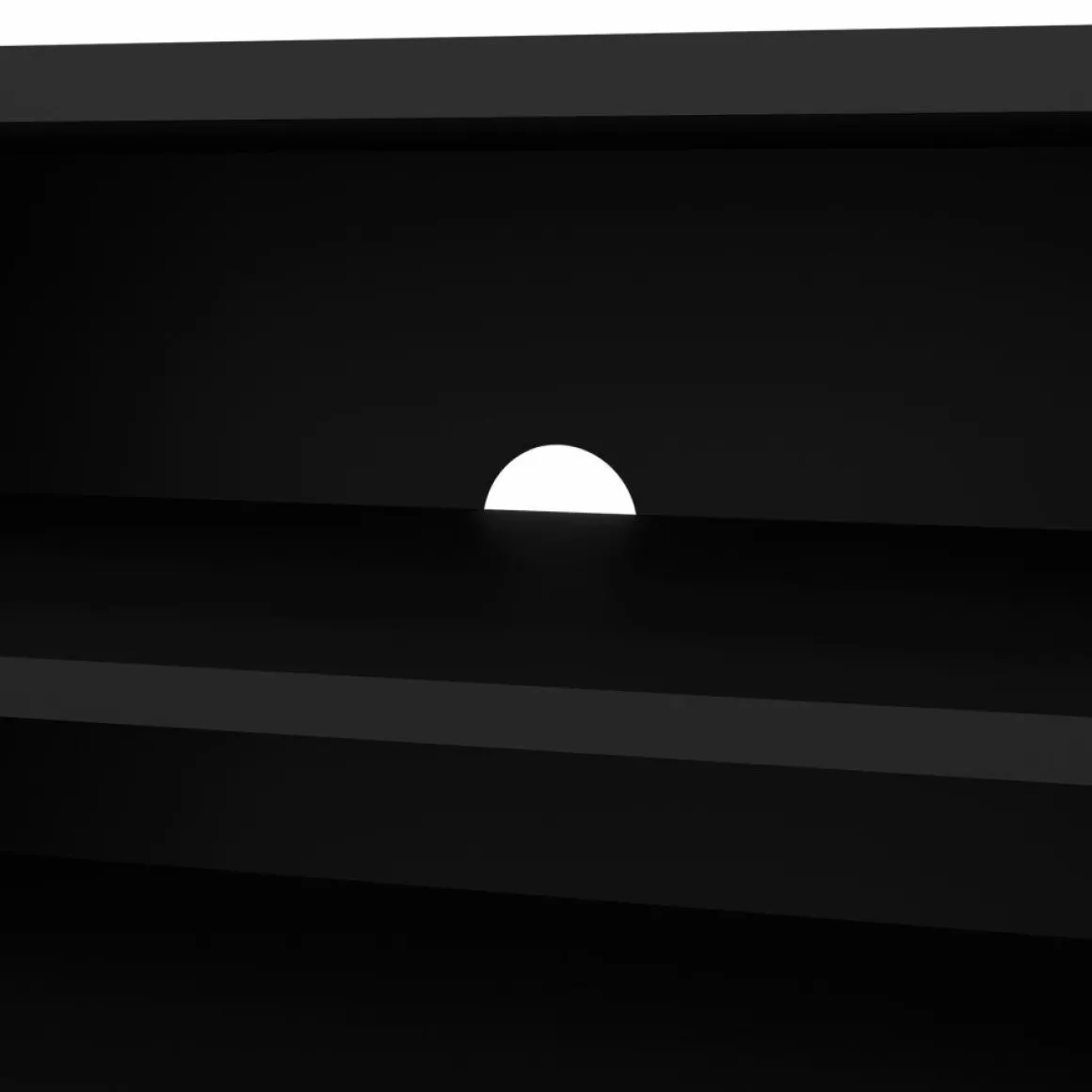 Mobile TV nero 172x39x33h cm in legno - Ammiro