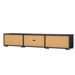 Mobile TV nero 172x39x33h cm in legno - Ammiro