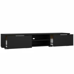 Mobile TV nero 172x39x33h cm in legno - Ammiro