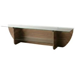 Mobile TV noce 158x35x40h cm in legno - Kasuga