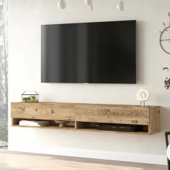 Mobile TV quercia 180x31x29h cm 2 ante - Compasso