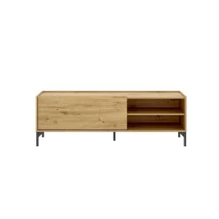 Mobile TV rovere nodi 155x43x47h cm modulabile - Allesia