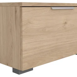 Mobili Porta Tv > Dmora Mobile TV rovere 172x39x33h cm in legno - Ammiro Marrone Rovere