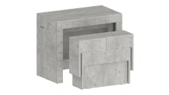 Panca allungabile cemento 290x25x45h cm - Quedan