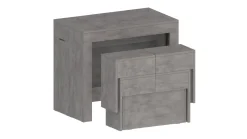 Panca allungabile grigia 290x25x45h cm - Quedan