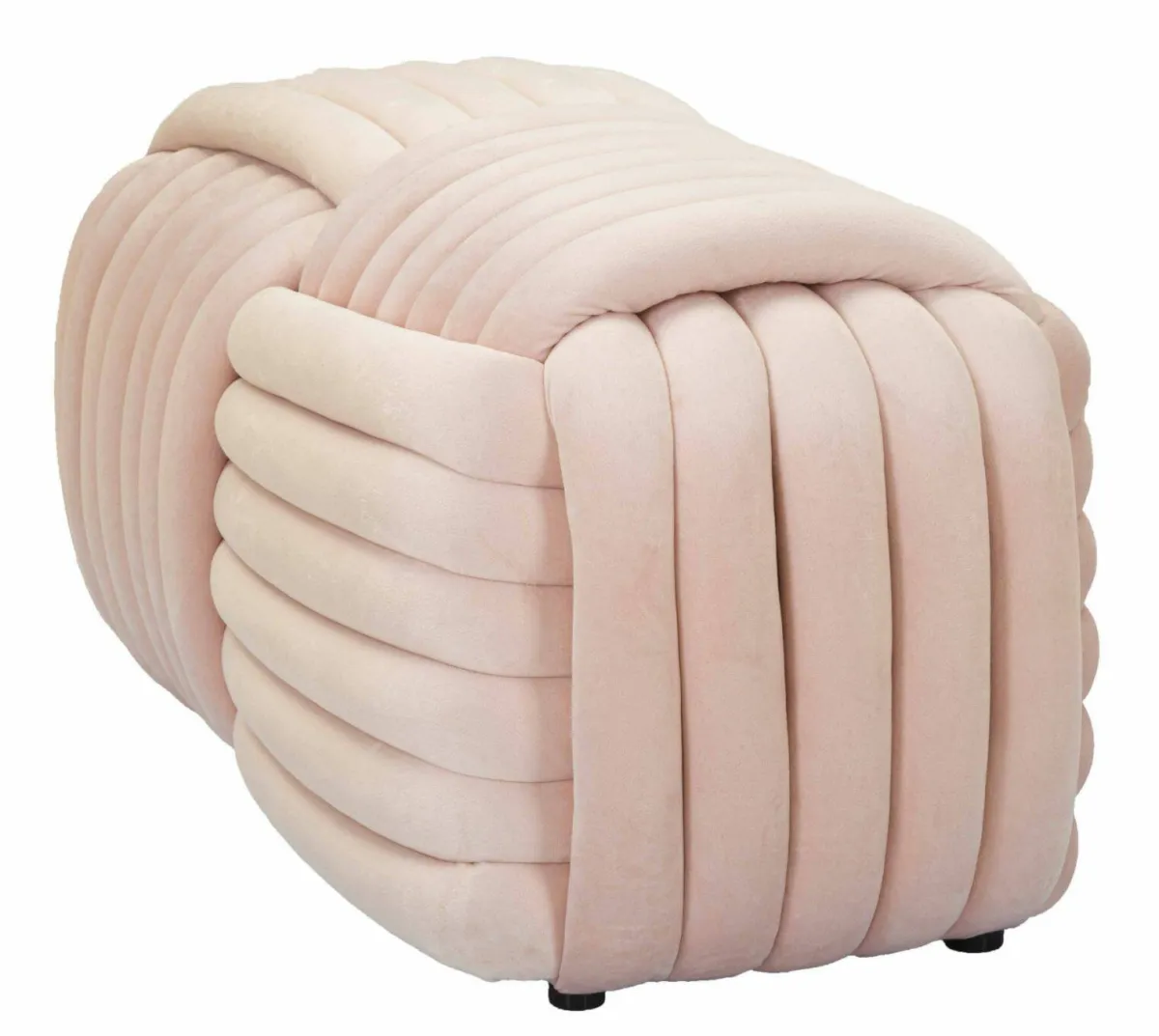 Panche > Dmora Panca design 90x45x45h cm - Calcea Rosa