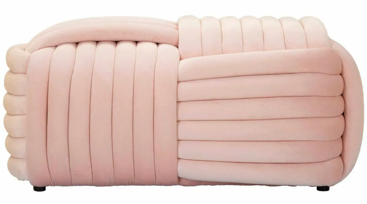 Panche > Dmora Panca design 90x45x45h cm - Calcea Rosa