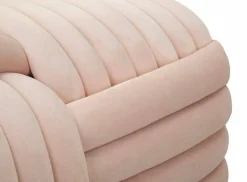 Panche > Dmora Panca design 90x45x45h cm - Calcea Rosa