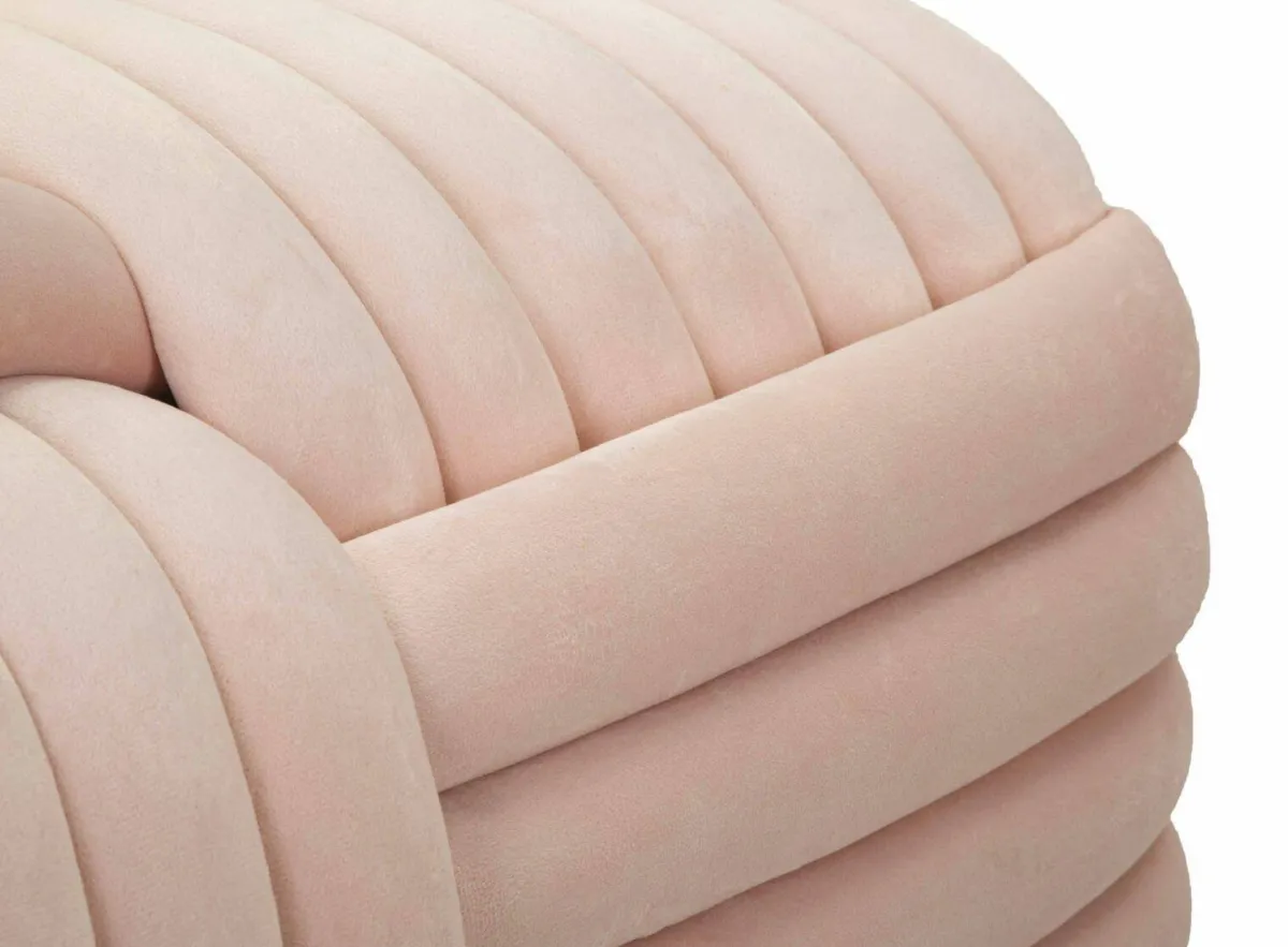 Panche > Dmora Panca design 90x45x45h cm - Calcea Rosa