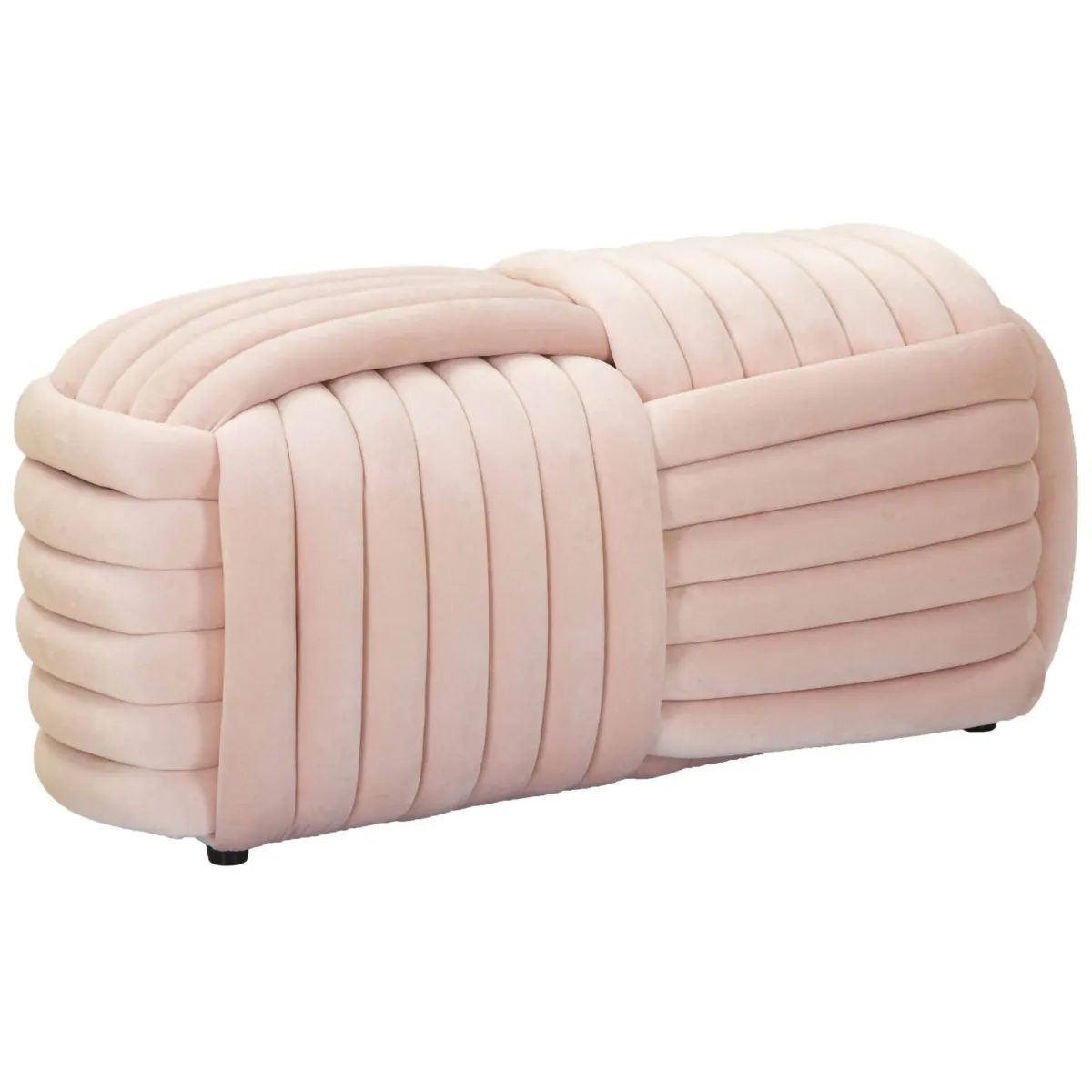 Panche > Dmora Panca design 90x45x45h cm - Calcea Rosa