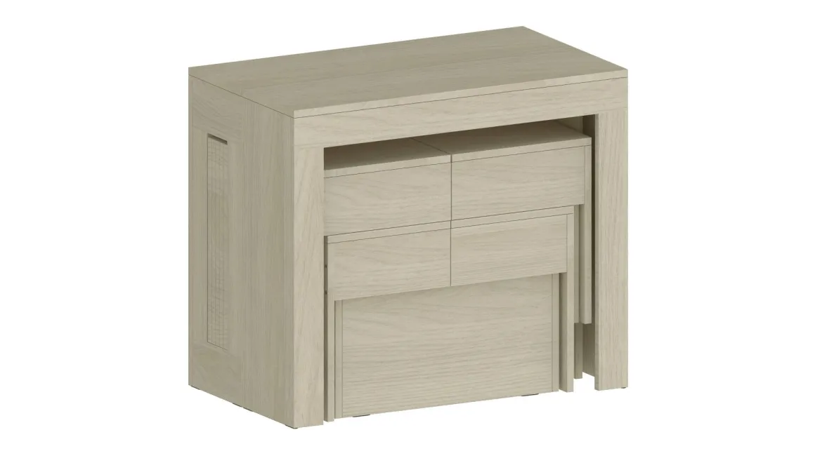 Panca estensibile olmo 290x25x45h cm - Quedan