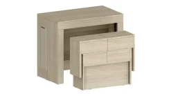 Panca estensibile olmo 290x25x45h cm - Quedan