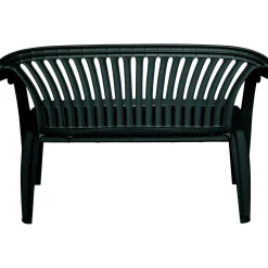 Panchina da esterno Asmi, 114x55h82 cm, Verde