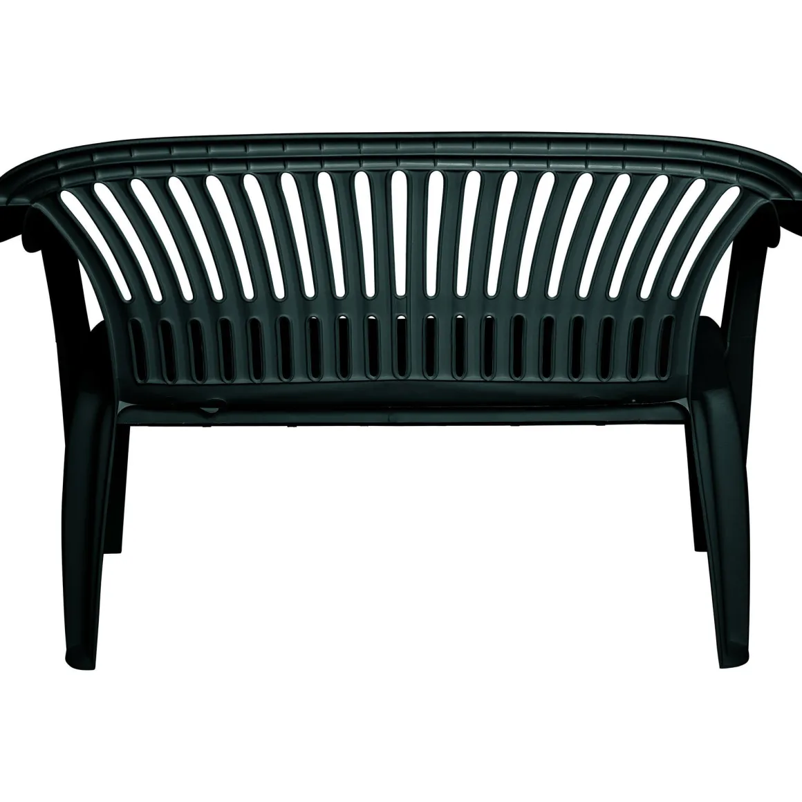 Panchina da esterno Asmi, 114x55h82 cm, Verde