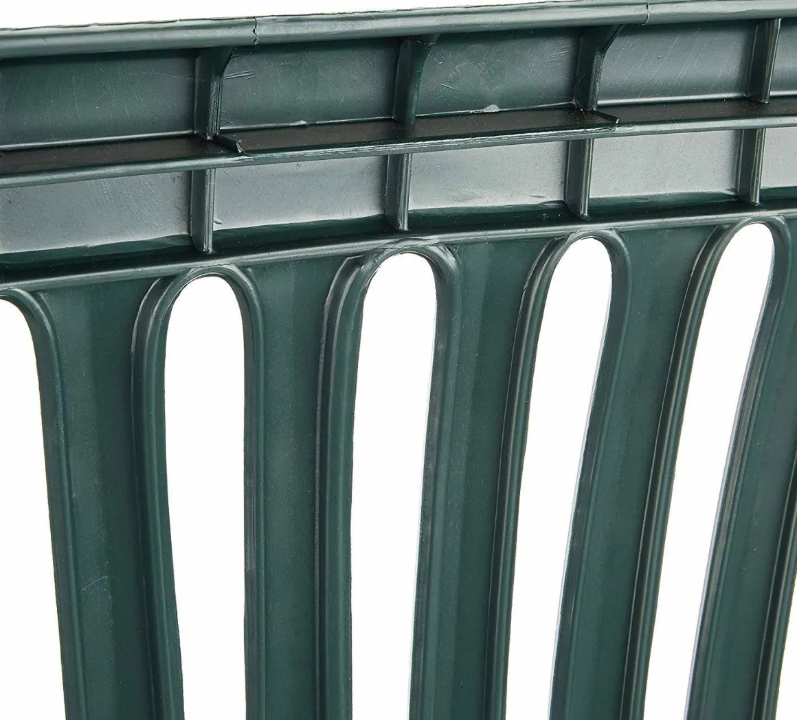 Panchina da esterno Asmi, 114x55h82 cm, Verde