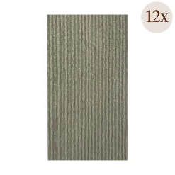 Pannelli Decorativi > Dmora Pannello Decorativo set da 12, Facile da Tagliare, Facile da Installare Texture Realistica 60x2.5 cm, Isolante Acustico Buona Isolazione Grigio Roccia
