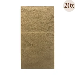 Pannello Decorativo Marrone Tufo set da 20, Facile da Tagliare, Facile da Installare Texture Realistica 60x3 cm, Isolante Acustico Buona Isolazione