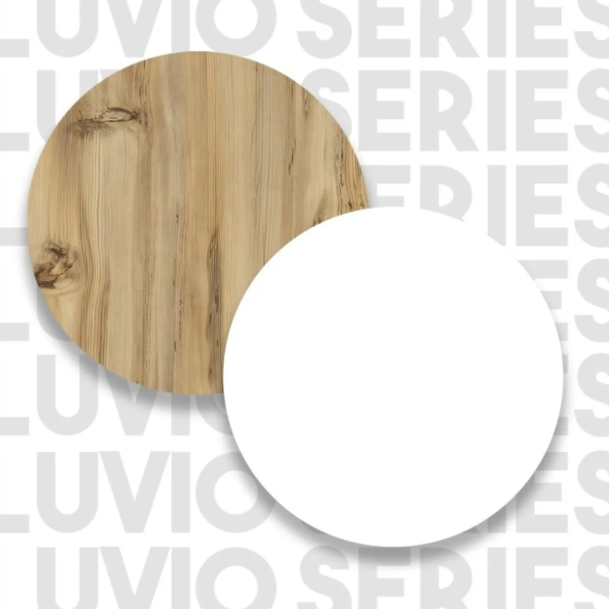 Pareti Attrezzate > Dmora Parete salotto classica 174cm quercia e bianca - Francois Bianco, Marrone Quercia
