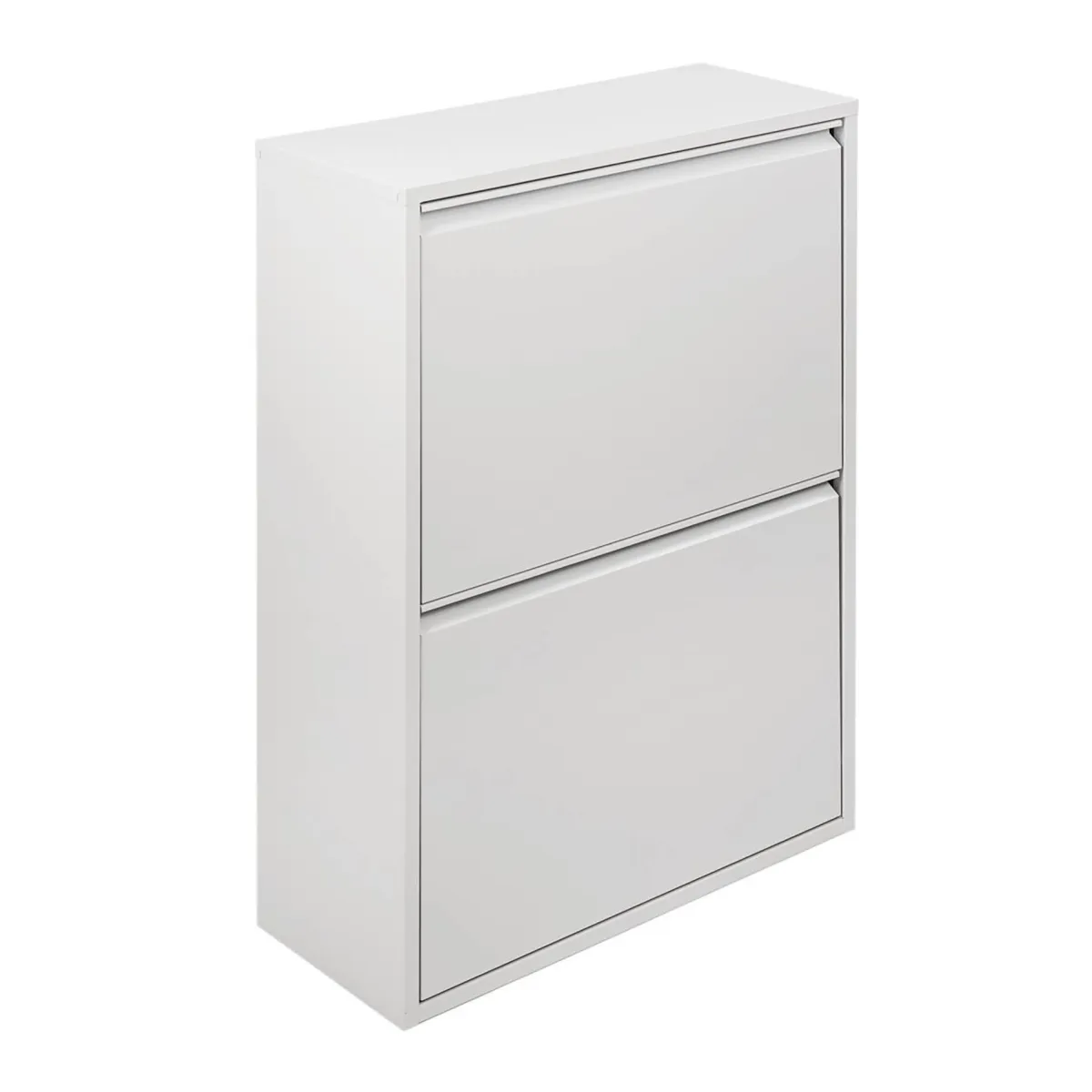 Cucina > Dmora Pattumiera Anella, 60x25h92 cm, Bianco
