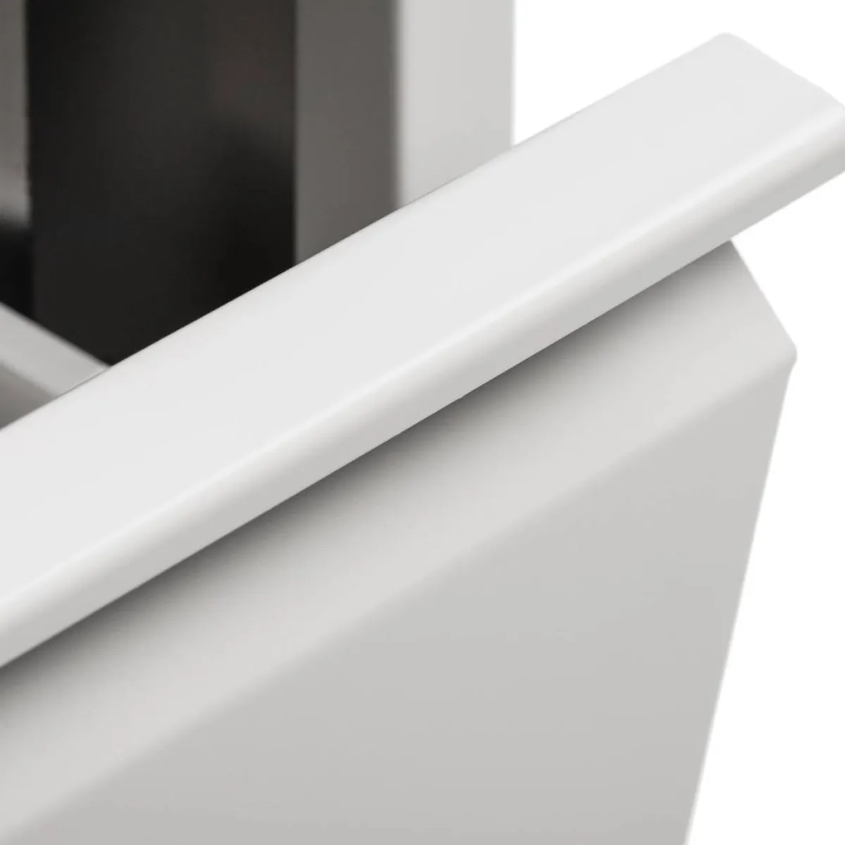 Cucina > Dmora Pattumiera Anella, 60x25h92 cm, Bianco