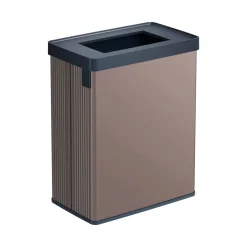 Pattumiere > Dmora Pattumiera aperta 54 L 44x27x69h cm - Longueuil Marrone