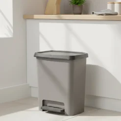 Pattumiera Carleton, 38x28 h43 cm, Grigio scuro