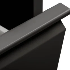 Pattumiere > Dmora Pattumiera Capacità 72 (18 per Secchio) Fissaggio a Muro Opzionale 60x25x93h cm, 4 Cestini - Anukhatun Nero