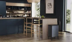 Pattumiera scandi 54 L 44x27x69h cm blu - Tofino
