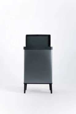 Pattumiera scandi 54 L 44x27x69h cm blu - Tofino