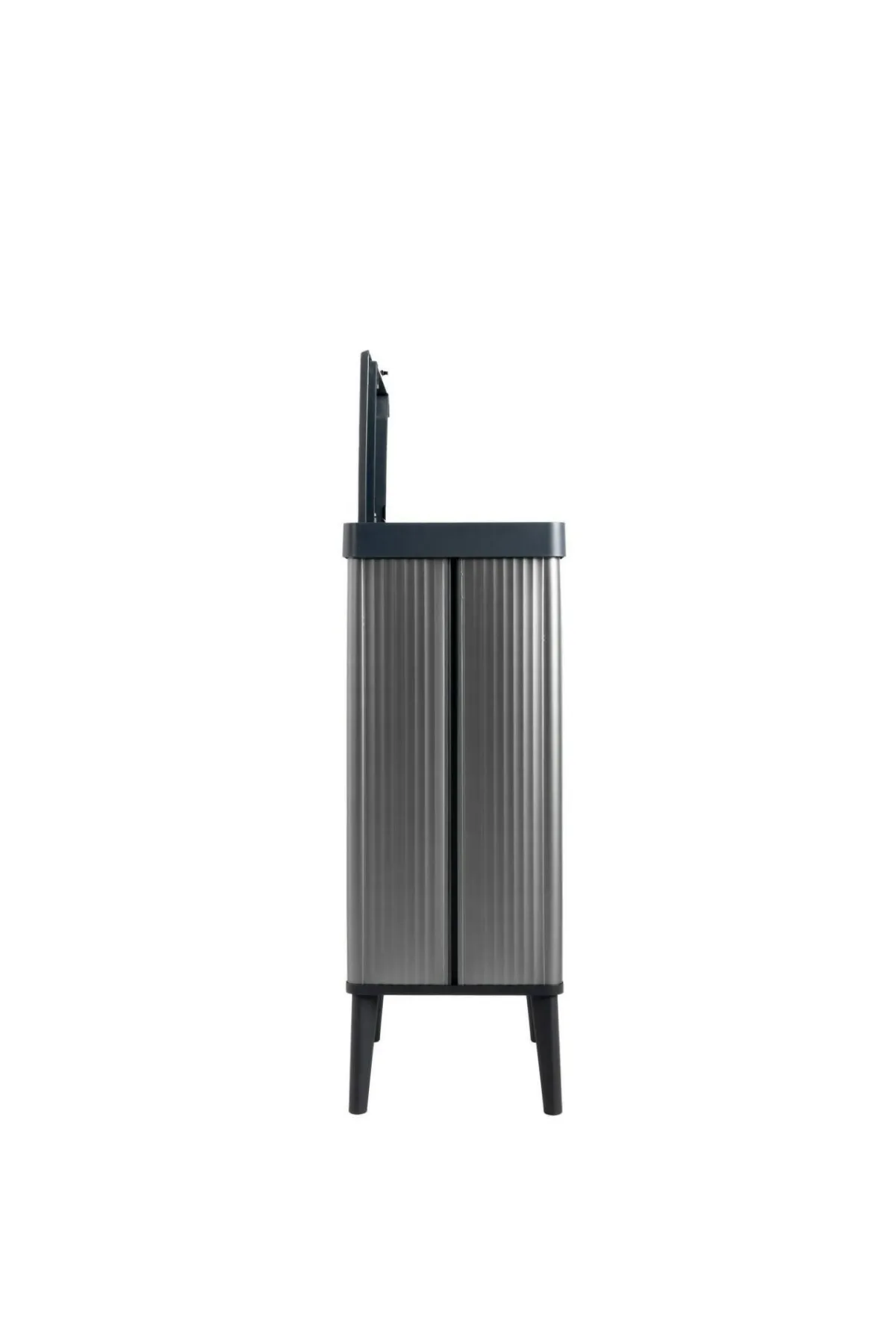 Pattumiere > Dmora Pattumiera scandi 54 L 44x27x69h cm - Tofino Grigio Scuro